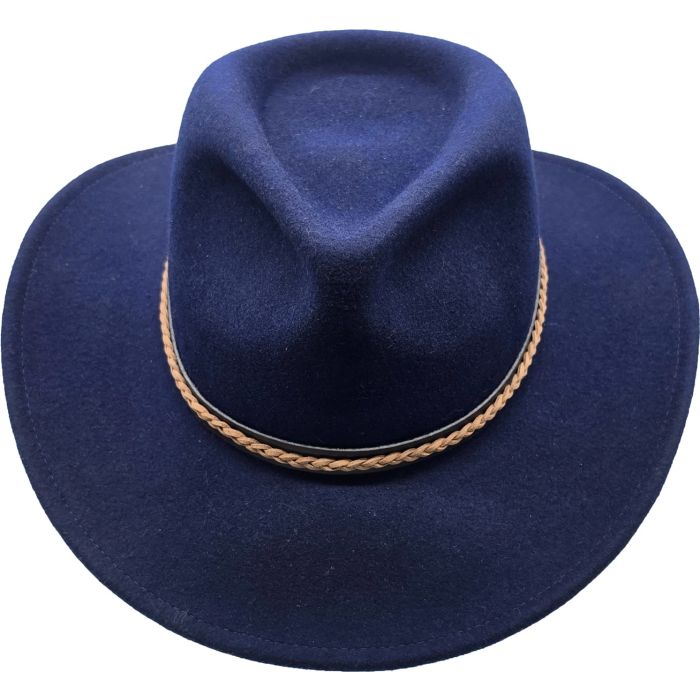 Classic Wool Felt Fedora Hat