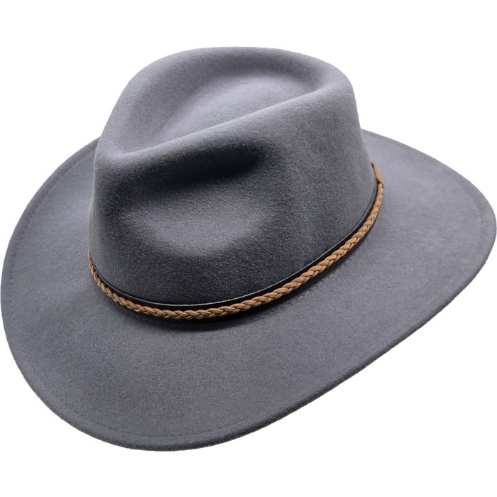 Classic Wool Felt Fedora Hat