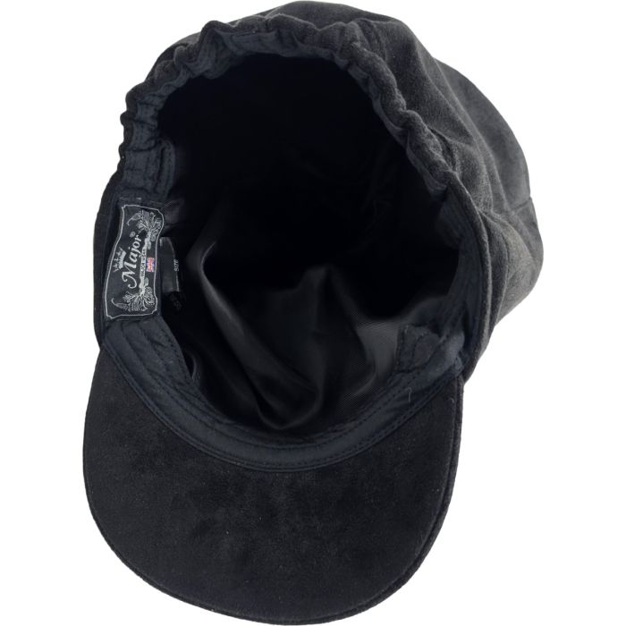 Faux Suede Peaked Long Rasta Hat