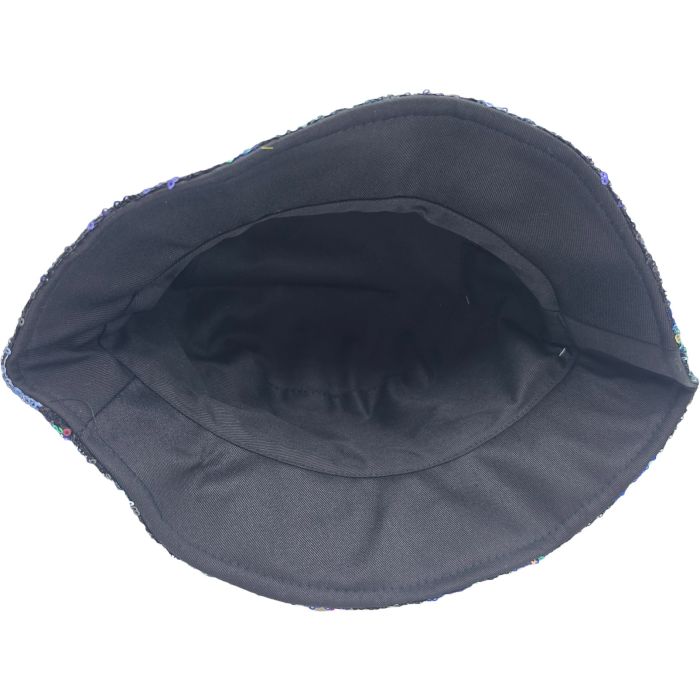 Floral Sequin Fisherman Bucket Hat