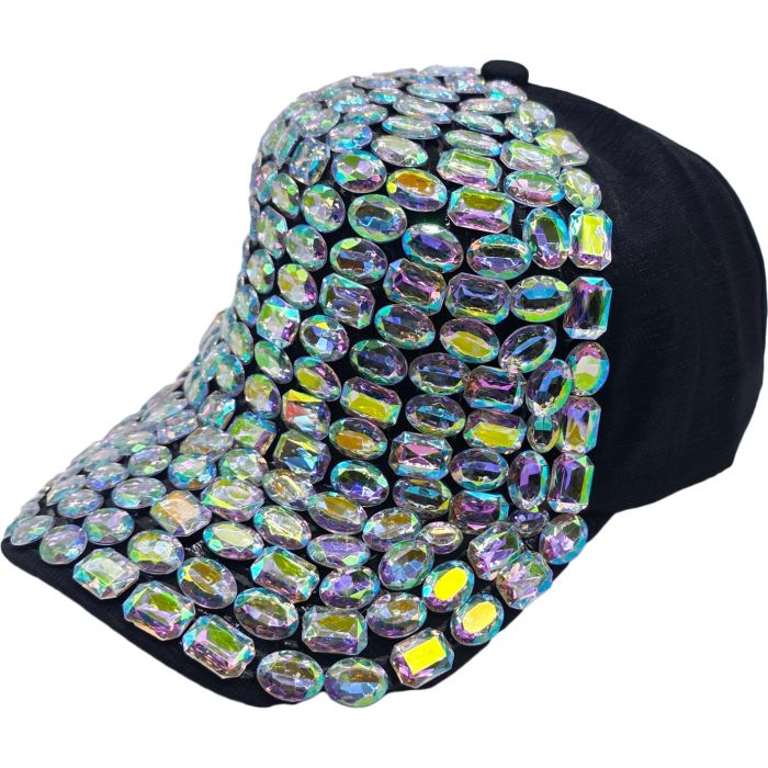 Rhinestone Snapback Baseball Cap