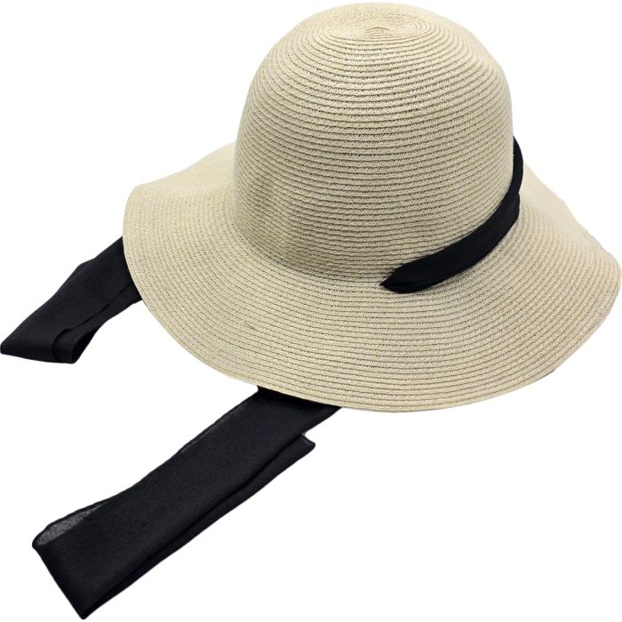 Rollable Wide Brim Straw Sun Hat