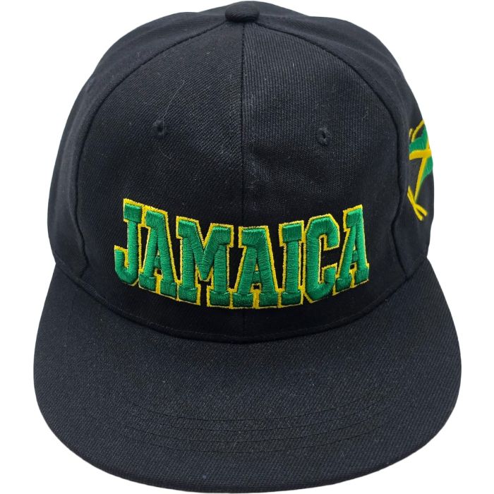 Jamaica Embroidered Snapback Cap