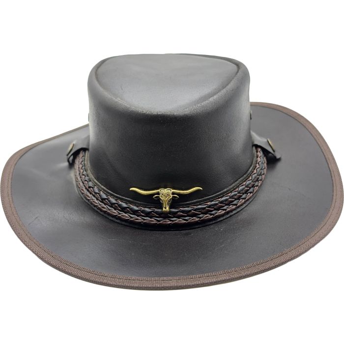 Genuine Leather Cowboy Hat