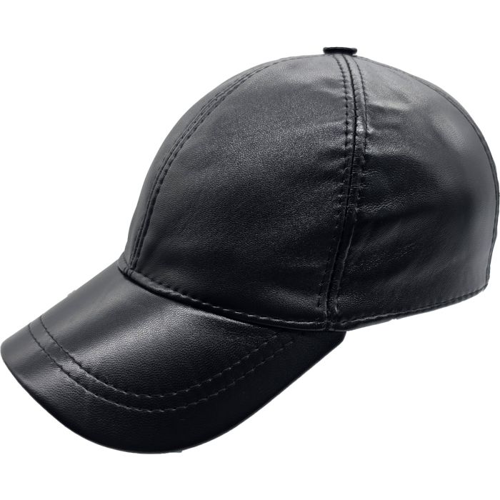 Classic Genuine Leather Baseball Cap