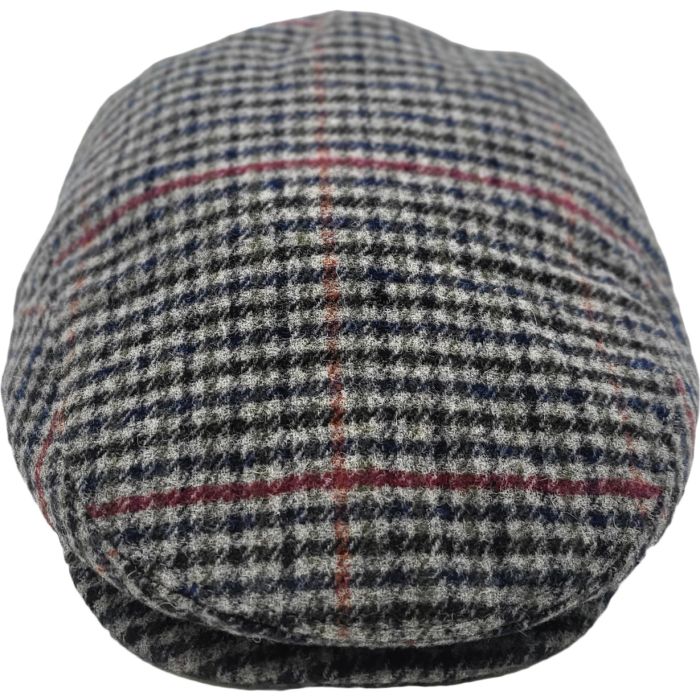 Herringbone Tweed Flat Cap