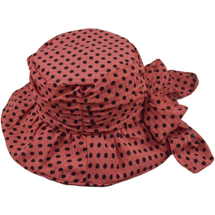 Dotted Womens Summer Sun Hat