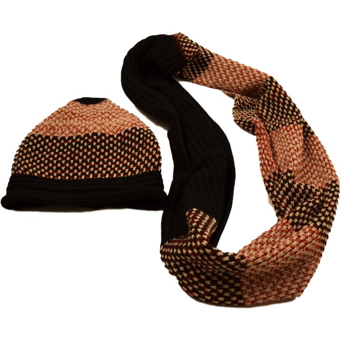 Thick Beanie & Looped Scarf