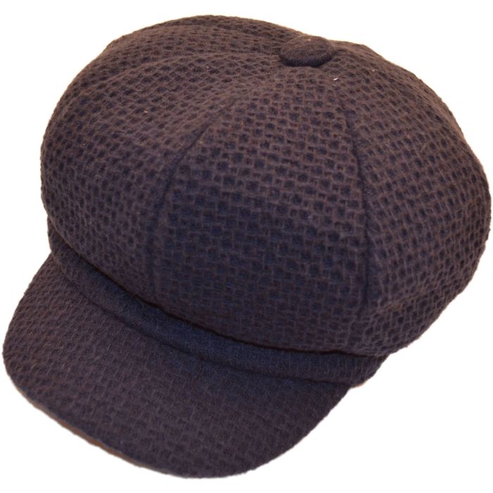 Woolly Newsboy Cap