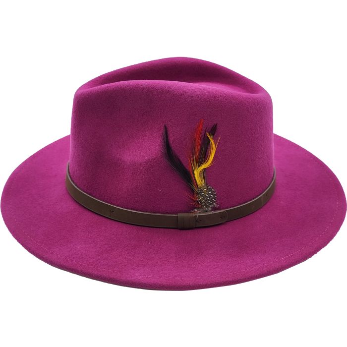 Wool Felt Classic Fedora Hat