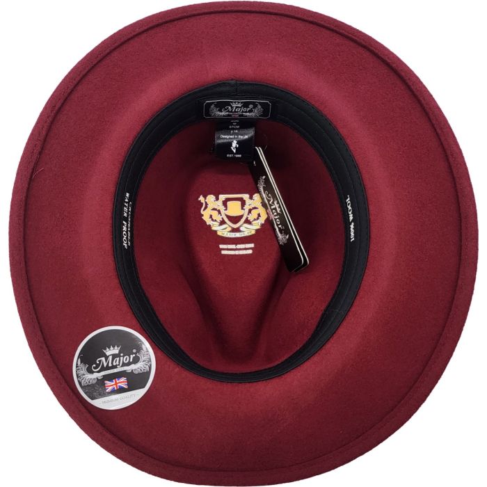 Wool Felt Classic Fedora Hat