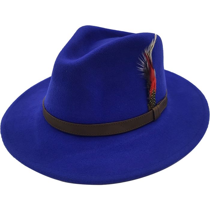Wool Felt Classic Fedora Hat