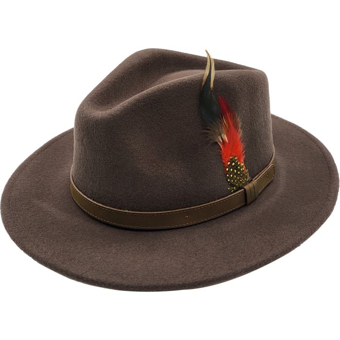 Wool Felt Classic Fedora Hat