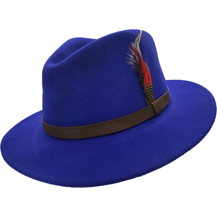 Wool Felt Classic Fedora Hat