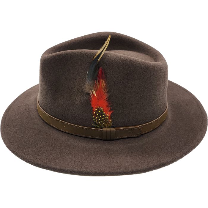Wool Felt Classic Fedora Hat