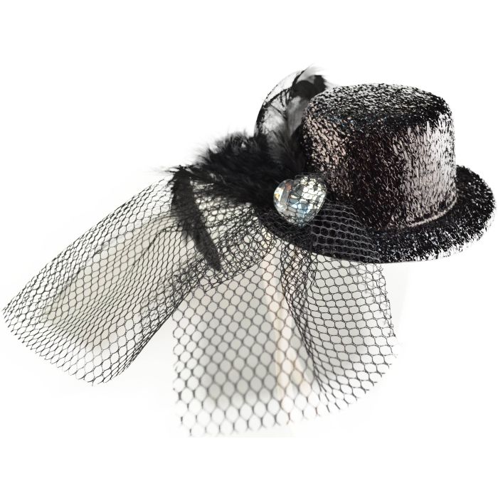 Womens Veiled Fascinator Hat