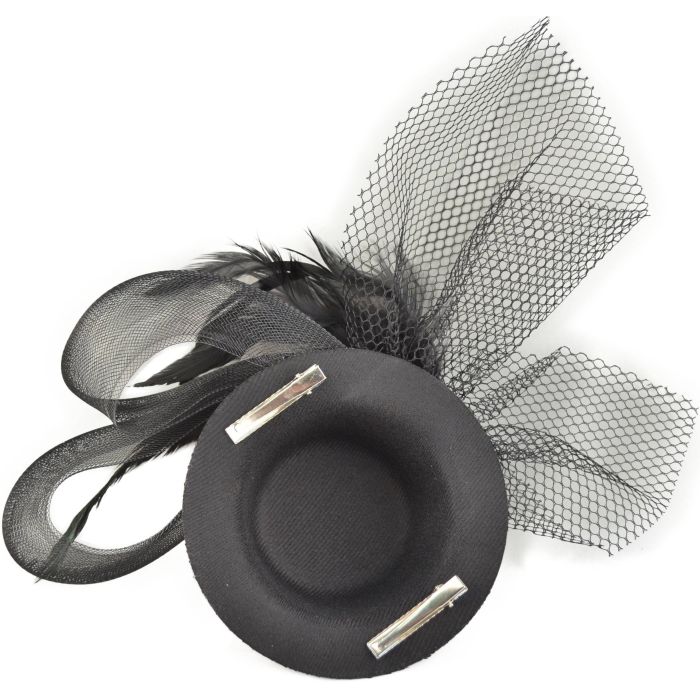 Womens Veiled Fascinator Hat