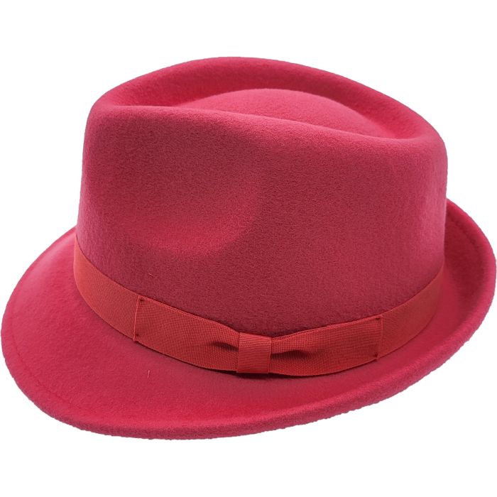 Wool Felt Trilby Hat