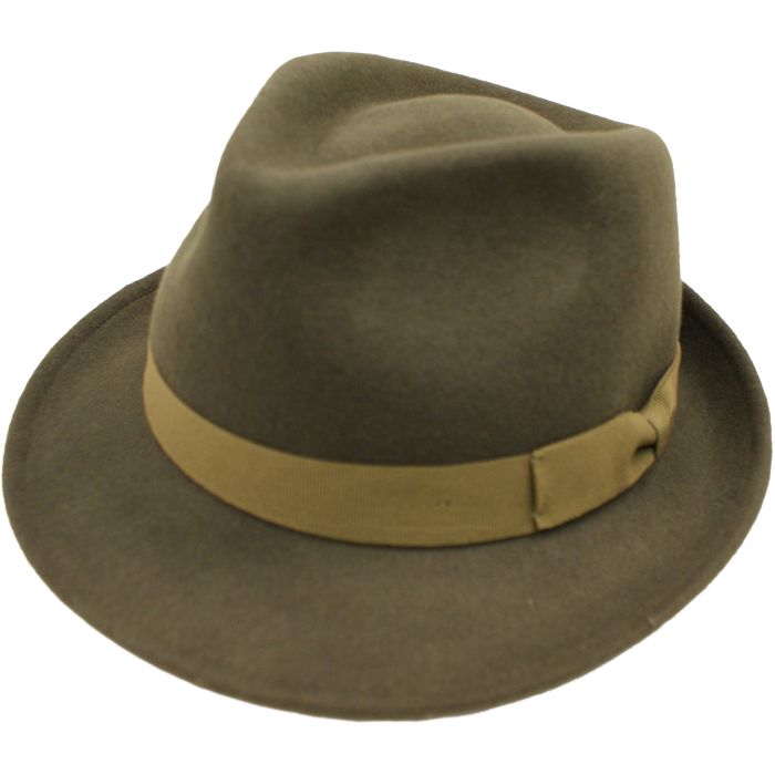 Wool Felt Trilby Hat
