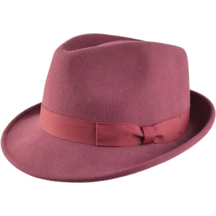 Wool Felt Trilby Hat