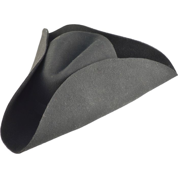 Army Military Tricorn Wool Felt Hat