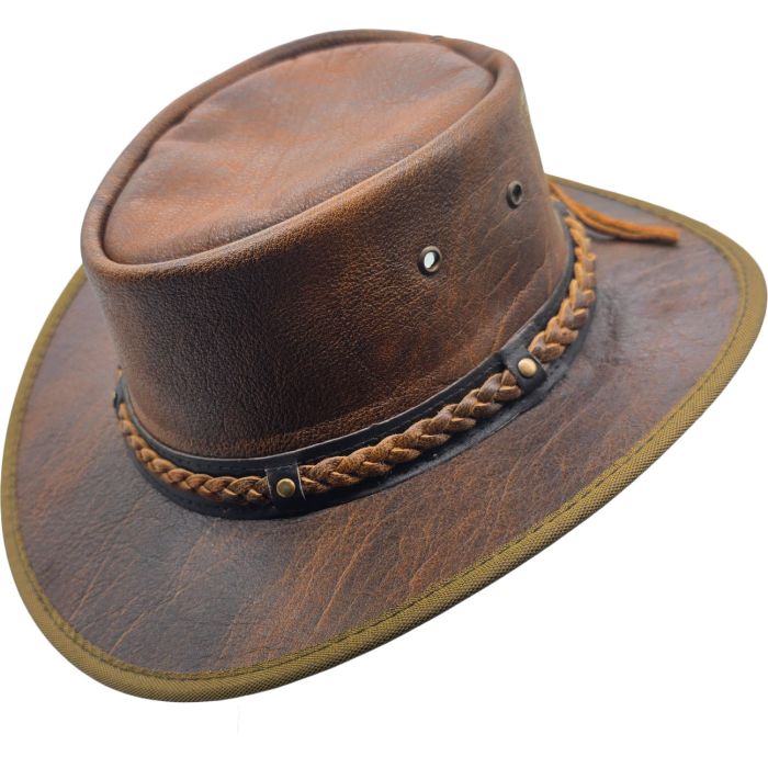 Genuine Leather Cowboy Hat