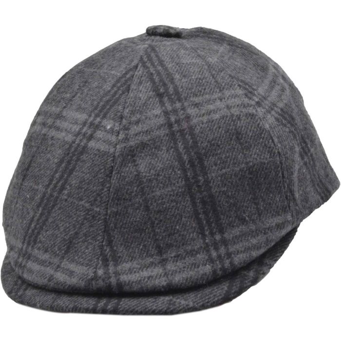 Patterned Newsboy Cap