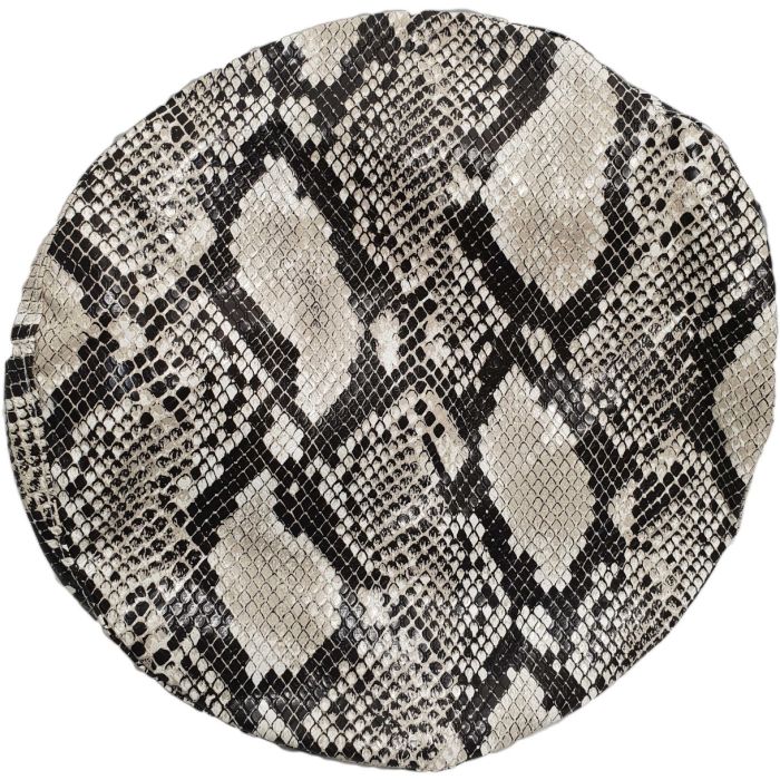 Womens PVC Animal Print French Berets