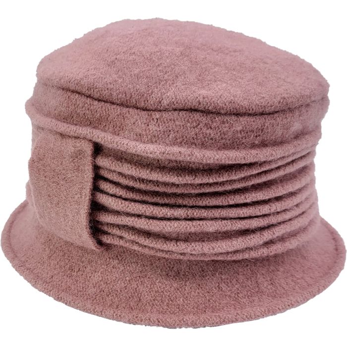 Women's Wool Vintage Cloche Hat