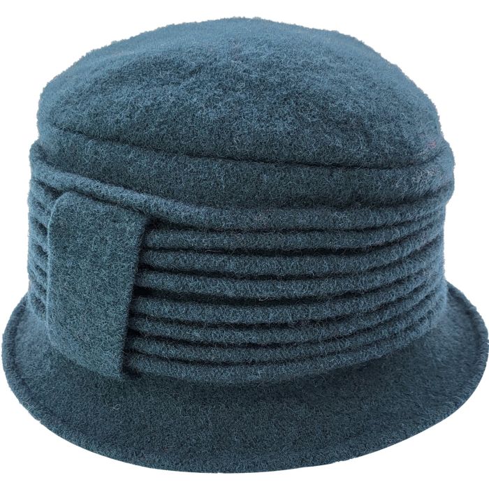 Women's Wool Vintage Cloche Hat