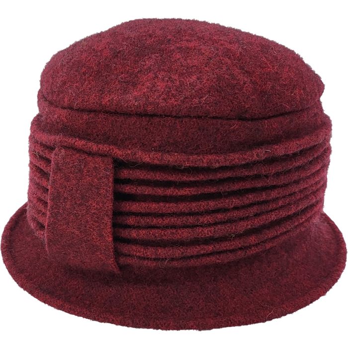 Women's Wool Vintage Cloche Hat