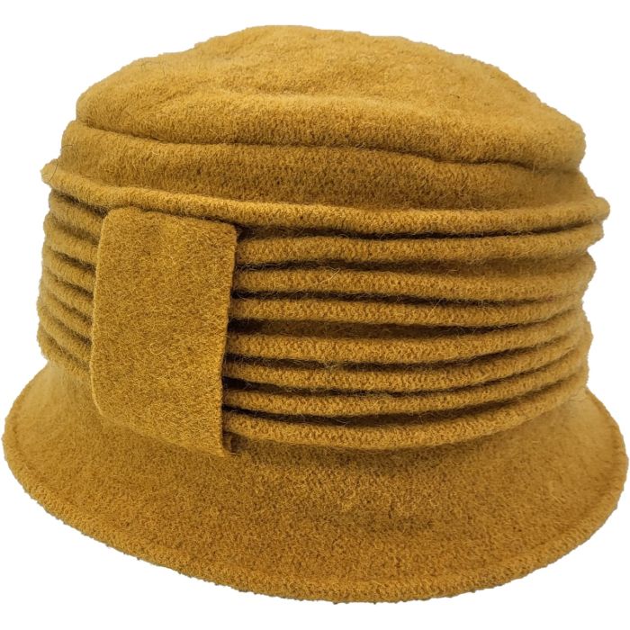 Women's Wool Vintage Cloche Hat