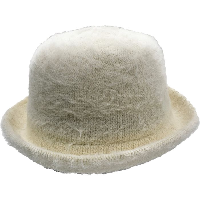 Plain Faux Fur Bucket Hats