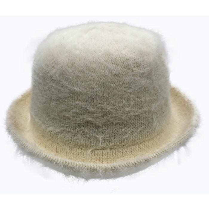 Plain Faux Fur Bucket Hats