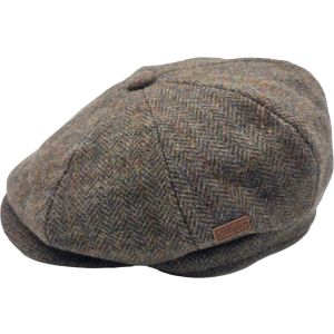Classic Multi-color Herringbone Newsboy Cap