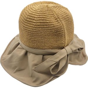 Womens Round Sun Hat 