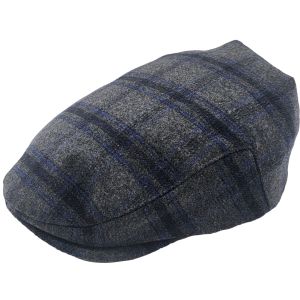 Classic Checked Flat Cap