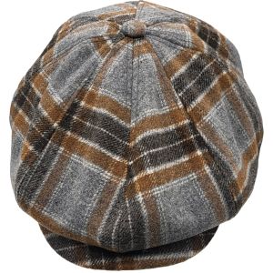 Checked Newsboy Caps