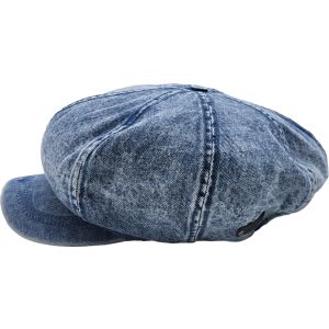 Denim Summer Big Apple Newsboy Cap