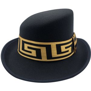Asymmetric Wool Felt Hat