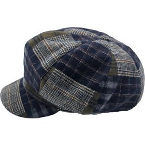 Women’s Patchwork Newsboy Cap