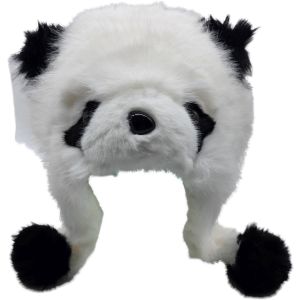 Winter Cute Soft Panda Fluffy Trapper Hat