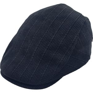 Plain Corduroy Newsboy Cap