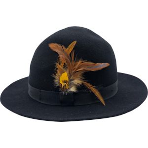 Women’s 100% Wool Round Cloche Hat