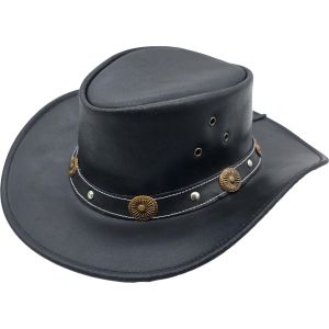 Genuine Leather Cow boy Hat