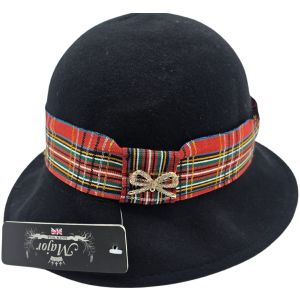 Women’s Vintage Wool Cloche Hat
