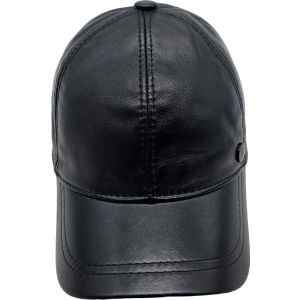 Classic Genuine Leather Baseball Cap