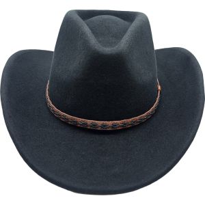 Classic Wool Felt Cowboy Hat