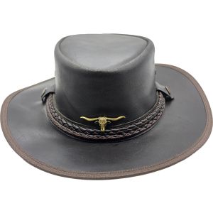 Genuine Leather Cowboy Hat