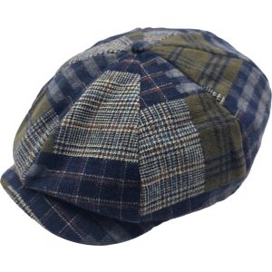 Patchwork Newsboy Cap